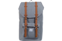 herschel little american grey tan pu