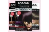 syoss mixing colors