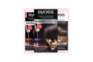 syoss mixing colors