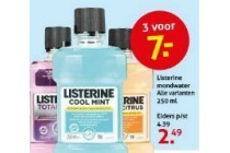 alle varianten listerine mondwater 250 ml