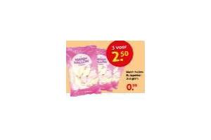 marsh mallow ruitspekken 265 gram 3 voor en euro 2 50