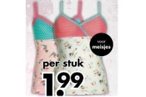 singlet voor meisjes