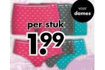 boxer of slip voor dames