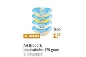 ah brood en toastsalades 175 gram