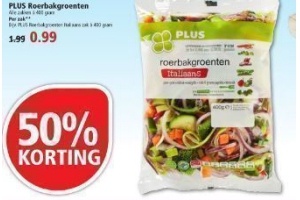 plus roerbakgroenten
