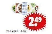 maaltijdsalades