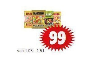 haribo snoep of drop