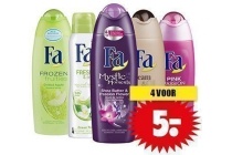 fa deodorant of douchegel