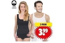 dames of heren singlet