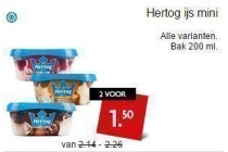 hertog ijs mini