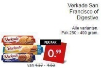 verkade san francisco of digestive