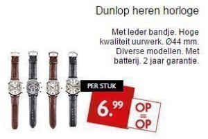 dunlop heren horloge