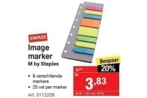 image marker m by staples