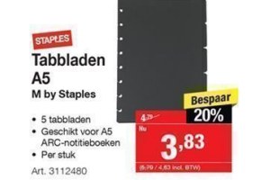 tabbladen a5