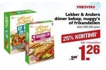 lekker en anders doener kebap nuggy s of frikandellen