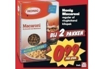 honig macaroni regular of vlugkokend kilopak