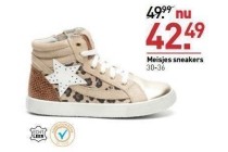 meisjes sneakers