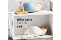 dikke dame