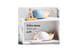 dikke dame