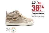 meisjes sneakers