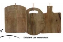 snijplank van mangohout