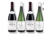 chateau la croix cotes du rhone of la talandiere muscadet sevre et maine