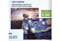 led canvas