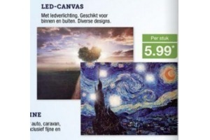 led canvas