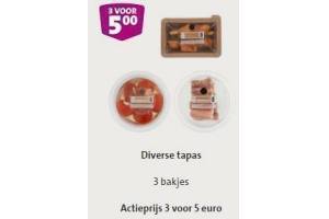 diverse tapas