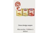 unox stevige soepen