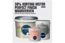 histor perfect finish muurverven met 30 korting