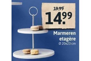 marmeren etagere