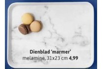 dienblad marmer