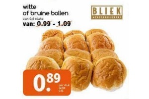 witte of bruine bollen