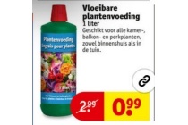 vloeibare plantenvoeding