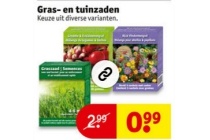 gras en tuinzaden