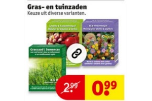 gras en tuinzaden
