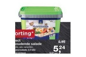 horeca select aardappelhoudende salade