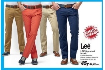 lee 5 pocket broek