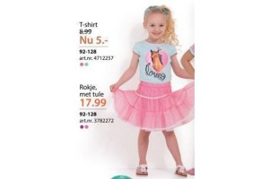 rokje met tulle