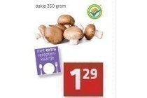 kastanje champignons