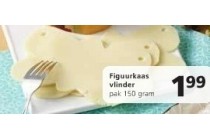 vlinderfiguur kaas