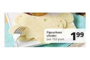 vlinderfiguur kaas