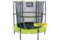 exit bounzy mini trampoline 143 cm met veiligheidsnet