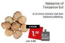 italiaanse of texaanse bol