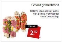 gevuld gehaktbrood