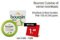 boursin cuisine of verse roomkaas