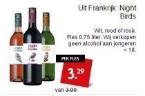uit frankrijk night birds