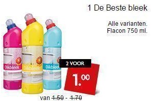 1 de beste bleek