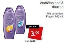 andrelon bad en douche